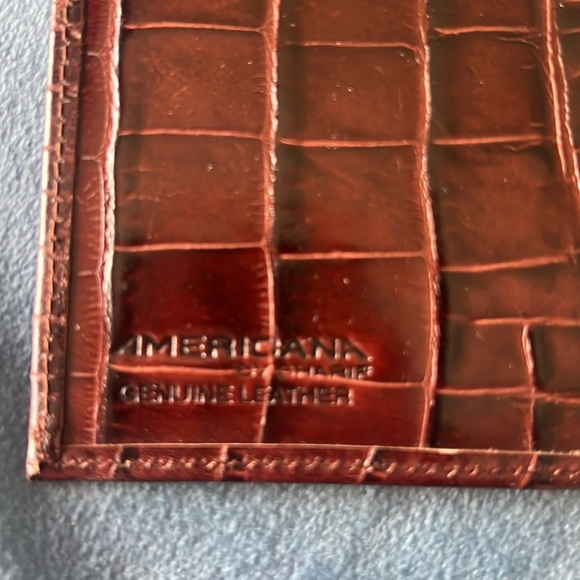 Vintage Sharif brown leather wallet - Picture 2 of 4